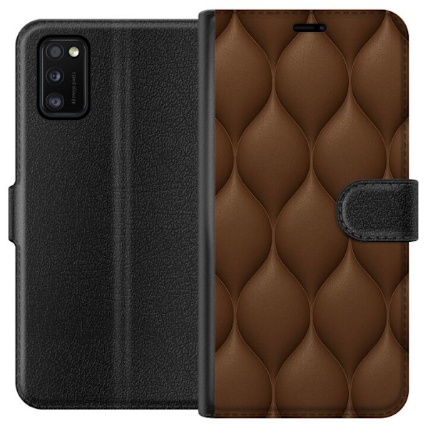 Samsung Galaxy A41 Plånboksfodral Cocoa Scales