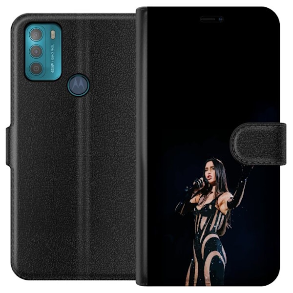 Motorola Moto G50 Tegnebogsetui Dua Lipa – Pop Star Aesthetic