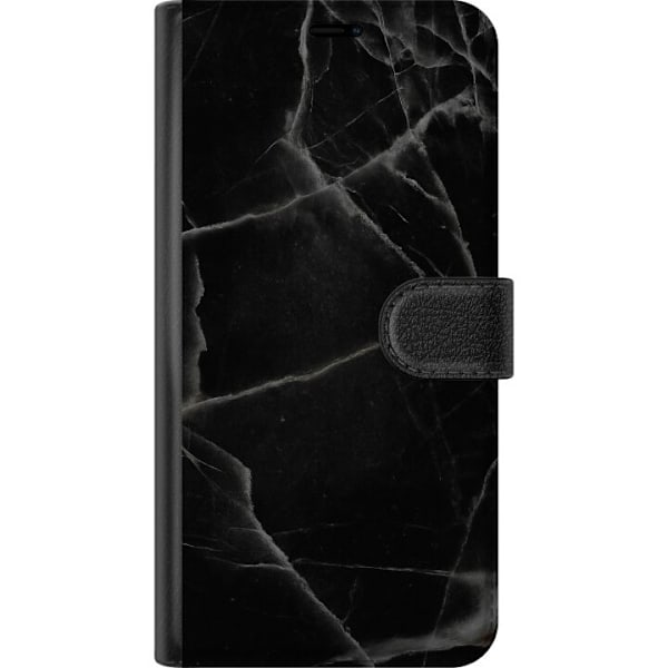 Xiaomi Redmi Note 14 Pro+ Plånboksfodral Svart marmor