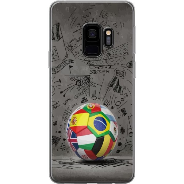 Samsung Galaxy S9 Kuori / Matkapuhelimen kuori - Fotboll Värl