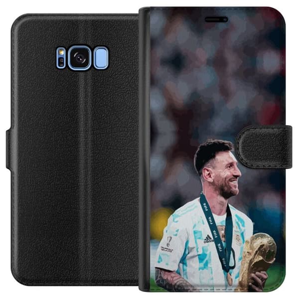 Kompatibelt Plånboksfodral till Samsung Galaxy S8 Messi