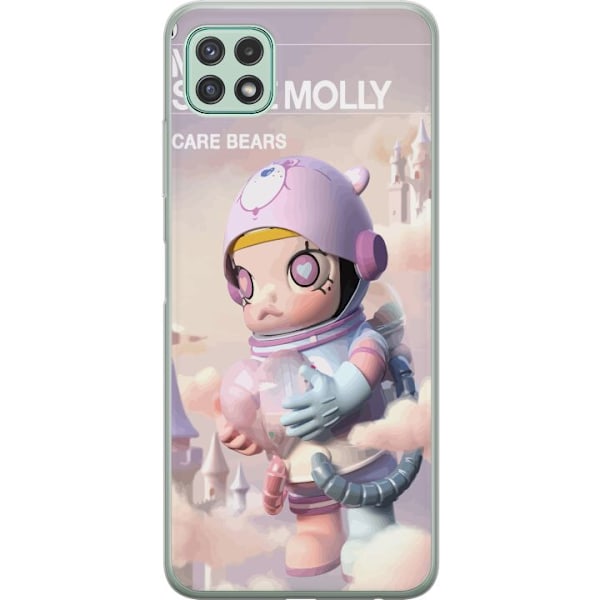 Samsung Galaxy A22 5G Gennemsigtig cover Mega Space Molly Care