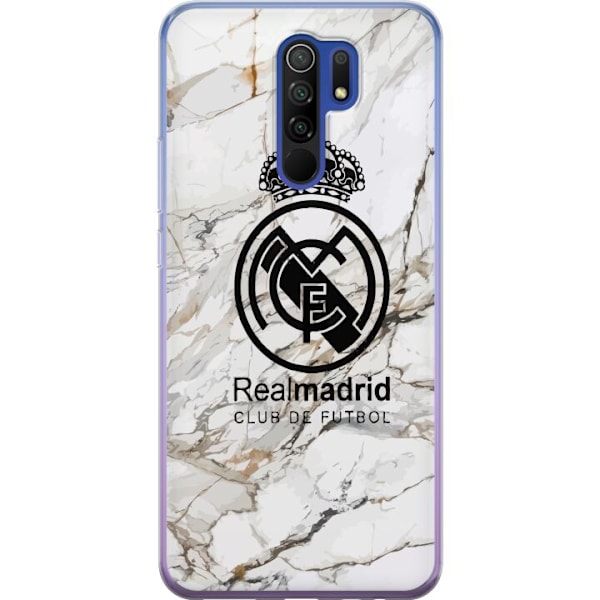 Xiaomi Redmi 9 Läpinäkyvä kuori Real Madrid