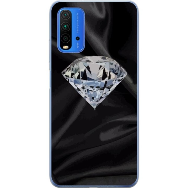 Xiaomi Redmi 9T Genomskinligt Skal Silke Diamant