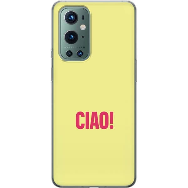 Kompatibelt Mobildeksel til OnePlus 9 Pro Rosa CIAO gul