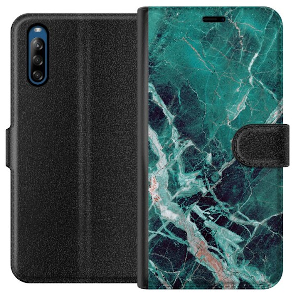 Sony Xperia L4 Lompakkokotelo Marmor