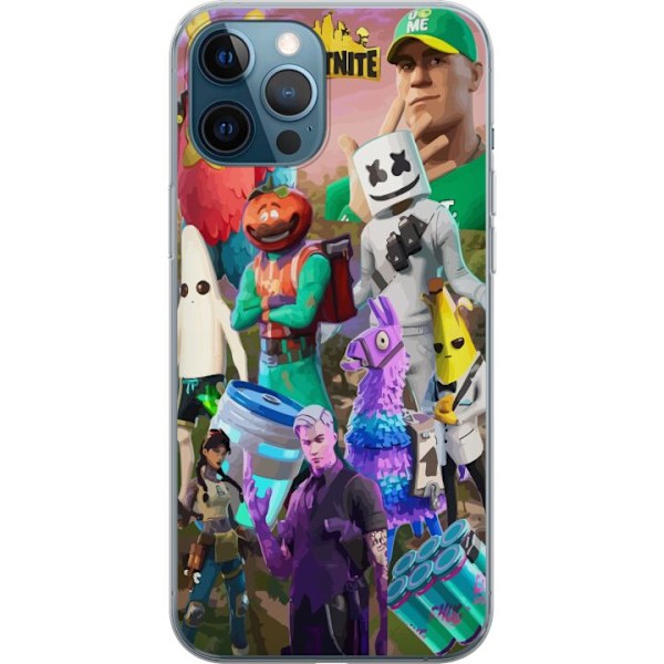 Apple iPhone 12 Pro Läpinäkyvä kuori Fortnite