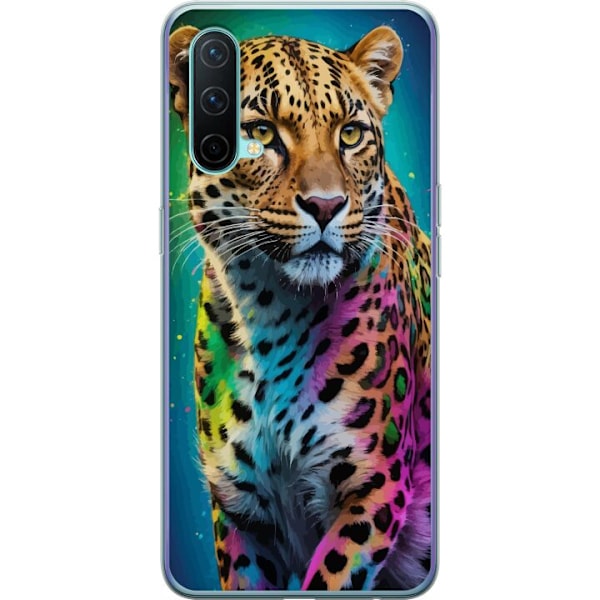 OnePlus Nord CE 5G Gennemsigtig cover Leopard