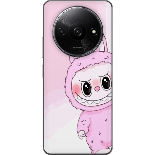 Xiaomi Redmi A3 Läpinäkyvä kuori Labubu Jänis-sarja