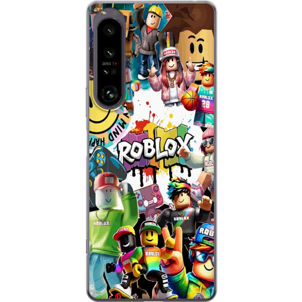 Sony Xperia 1 IV Gjennomsiktig deksel Roblox