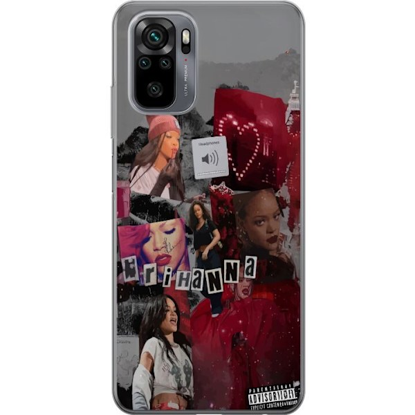 Xiaomi Redmi Note 10 Gjennomsiktig deksel Rihanna – Iconic F