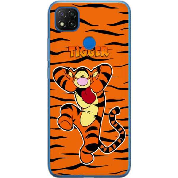 Xiaomi Redmi 9C Gjennomsiktig deksel Tiger