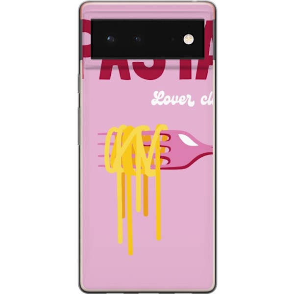 Google Pixel 6 Gennemsigtig cover Pasta Klub