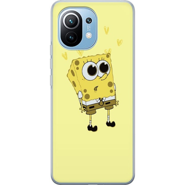 Xiaomi Mi 11 Gennemsigtig cover SvampeBob Firkant