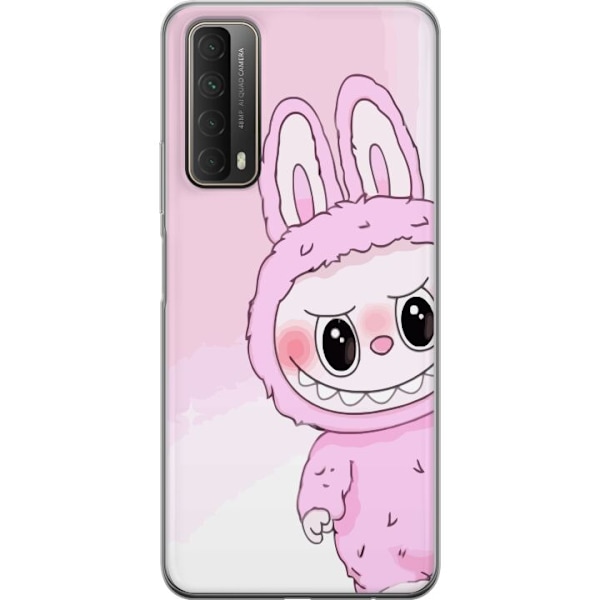 Huawei P smart 2021 Genomskinligt Skal Labubu Bunny Series