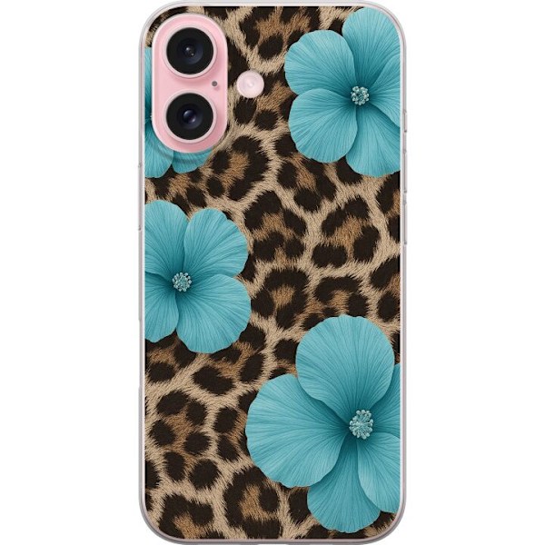 Apple iPhone 16 Läpinäkyvä kuori Blossom Beast