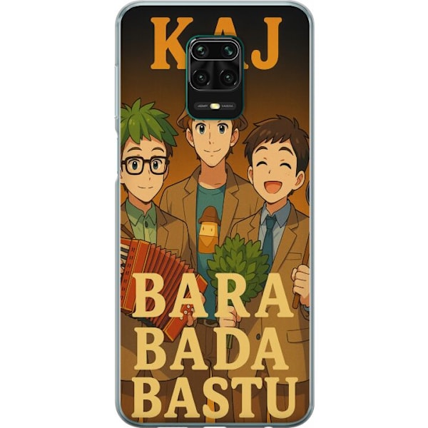 Xiaomi Redmi Note 9 Pro Läpinäkyvä kuori KAJ Bara vain kylp