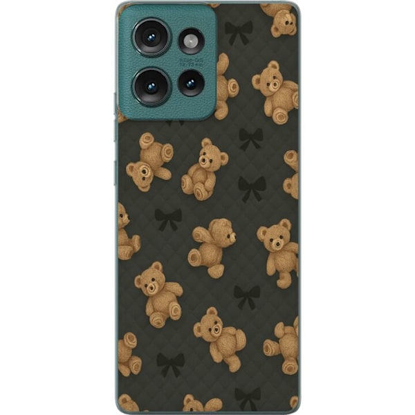 Motorola Edge 50 Läpinäkyvä kuori Teddy Halauksia