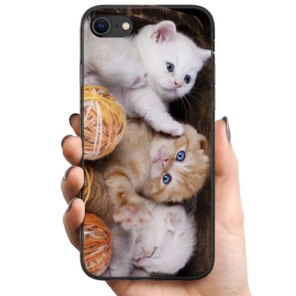 Kompatibelt Mobilskal till Apple iPhone SE (2020) Katter