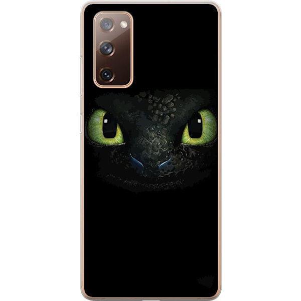 Samsung Galaxy S20 FE Genomskinligt Skal How to Train Your Dra