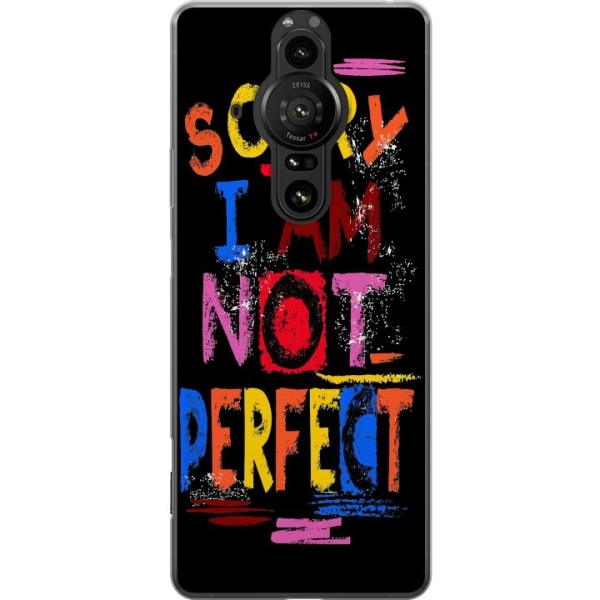 Sony Xperia Pro-I Gennemsigtig cover Sorry
