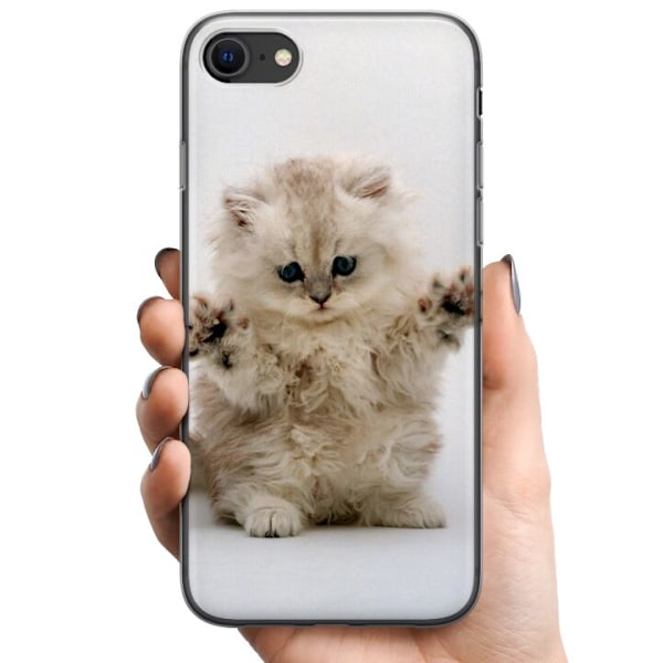 Kompatibelt Mobildeksel til Apple iPhone 8 Katt