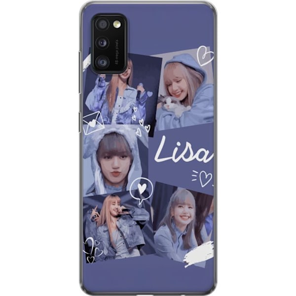 Samsung Galaxy A41 Genomskinligt Skal Lisa Blackpink – Aesth