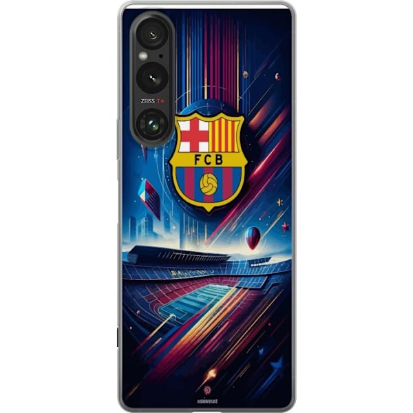 Sony Xperia 1 V Gennemsigtig cover FC Barcelona