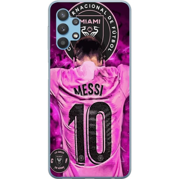 Samsung Galaxy A32 5G Genomskinligt Skal Messi