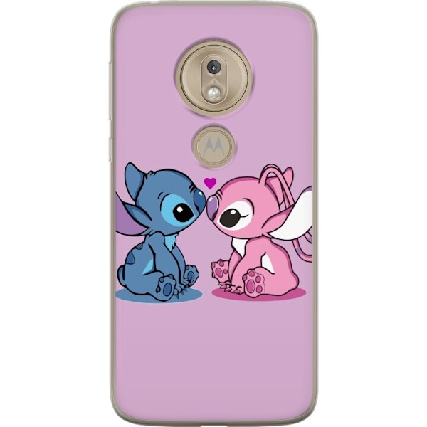 Motorola Moto G7 Play Gennemsigtig cover lilo & stitch 2025