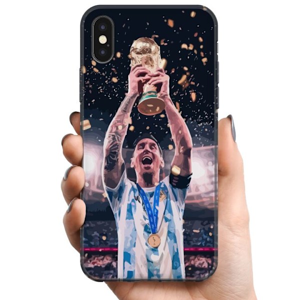 Kompatibelt Mobildeksel til Apple iPhone XS Messi