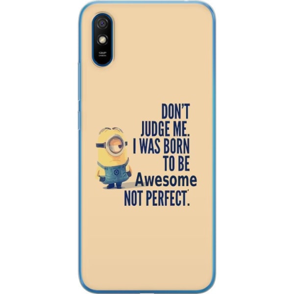 Xiaomi Redmi 9A Genomskinligt Skal Minions