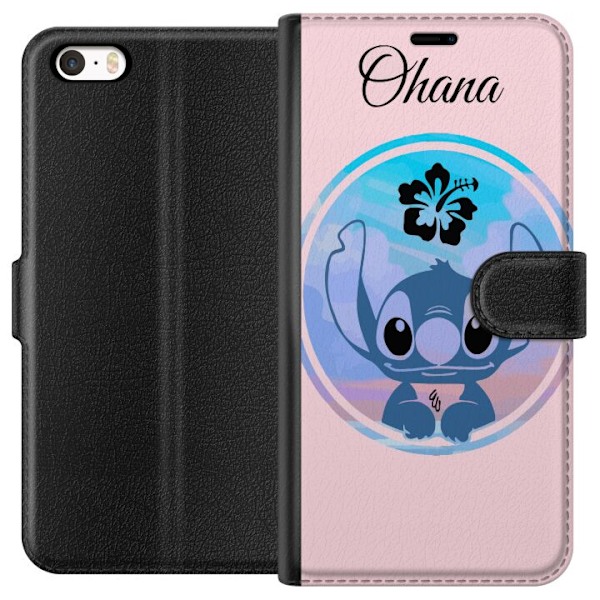 Apple iPhone 5 Tegnebogsetui Stitch Ohana