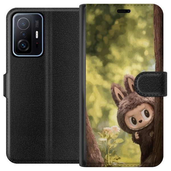 Xiaomi 11T Tegnebogsetui Labubu Graffiti Vibes – Gadekunst i