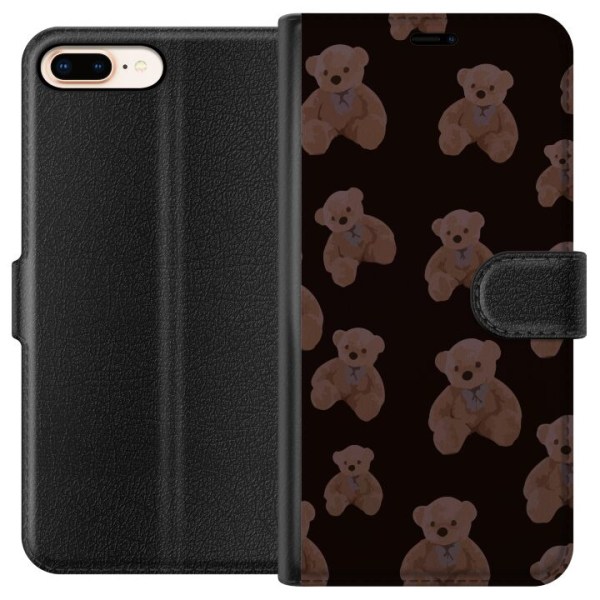 Apple iPhone 8 Plus Lommeboketui En bjørn flere bjørner