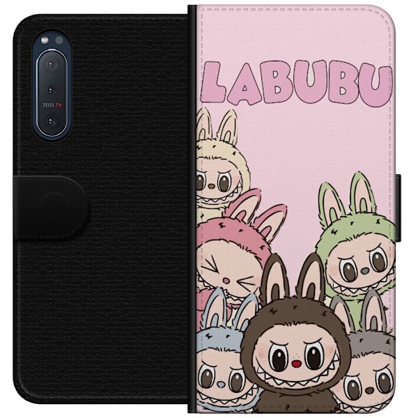 Sony Xperia 5 II Lompakkokotelo Labubu Classics