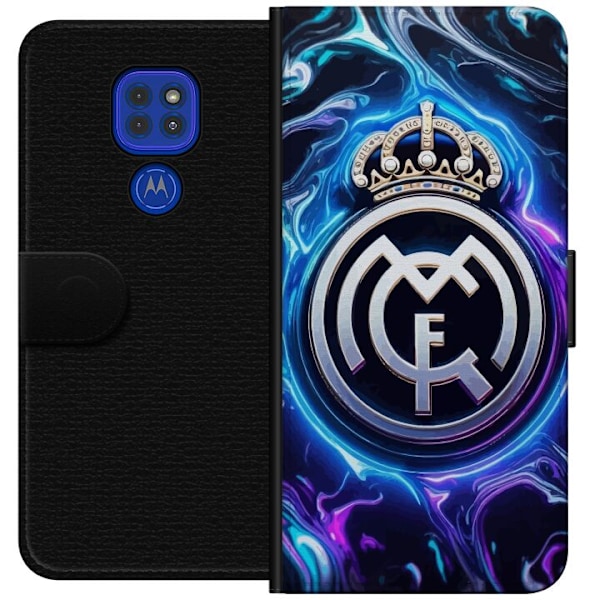 Motorola Moto G9 Play Plånboksfodral Real Madrid