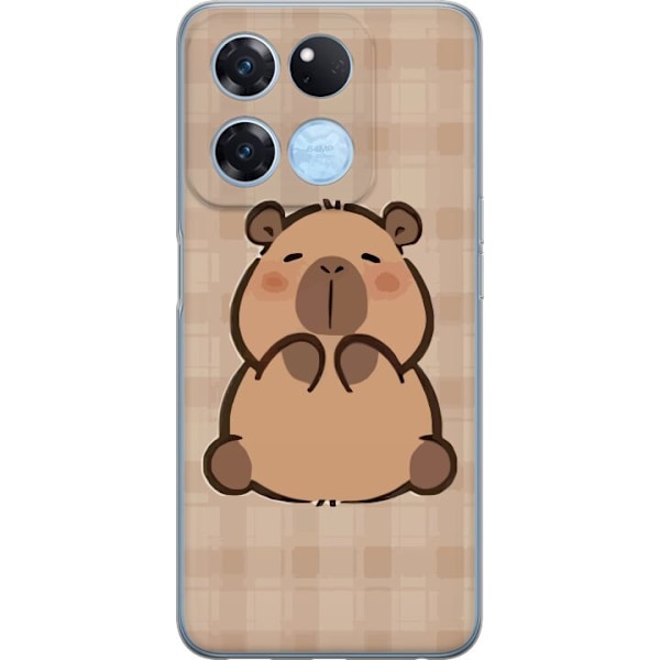 OnePlus Ace Racing Genomskinligt Skal Mobilskal kawaii capybara flera figurer japansk stil