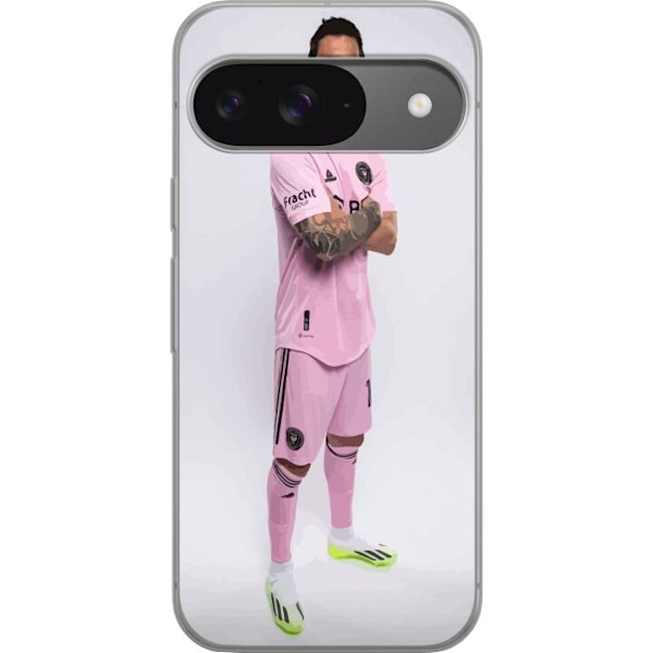 Google Pixel 9 Pro Gennemsigtig cover Lionel Messi