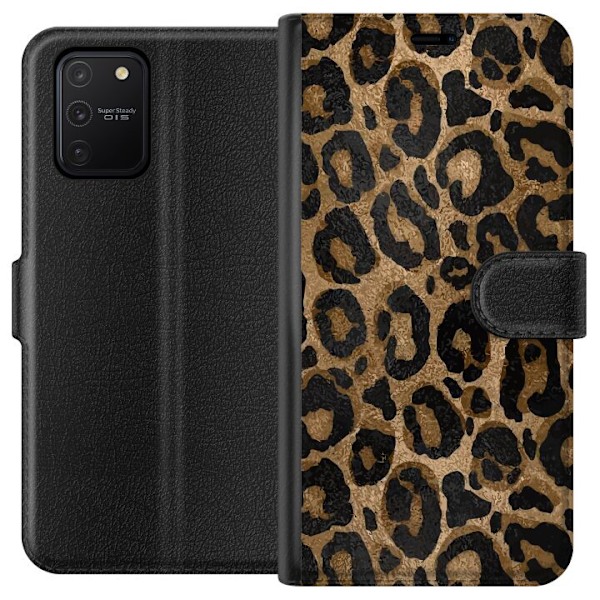 Samsung Galaxy S10 Lite Tegnebogsetui Leopard Luxe