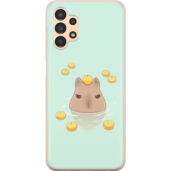 Samsung Galaxy A13 Läpinäkyvä kuori Capybara