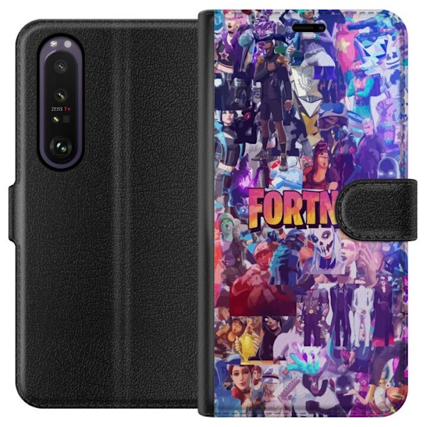 Sony Xperia 1 III Lommeboketui Fortnite