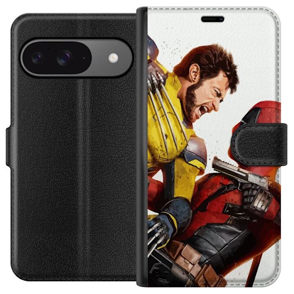 Google Pixel 9 Plånboksfodral Deadpool & Wolverine