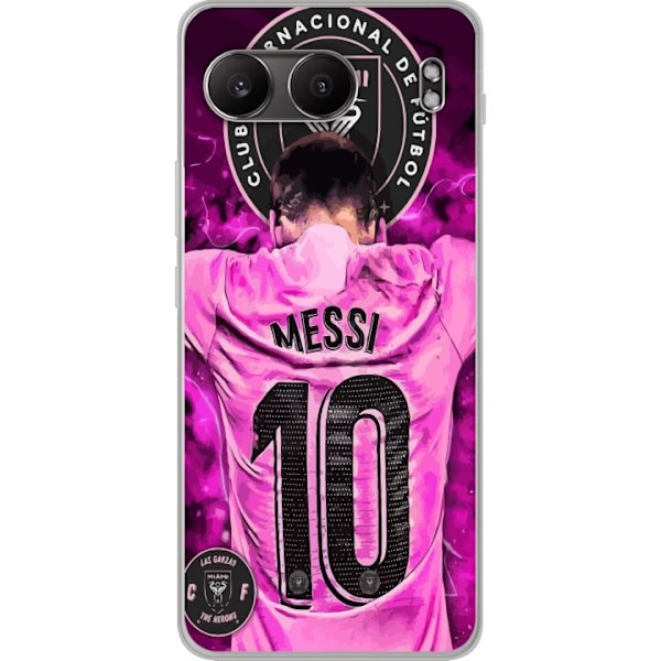 OnePlus Nord 4 Genomskinligt Skal Messi