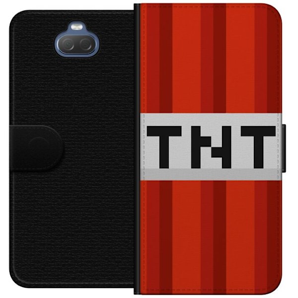 Sony Xperia 10 Lompakkokotelo Minecraft TNT