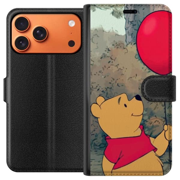 Kompatibelt Lommeboketui til Apple iPhone 17 Pro Max Winnie Puh