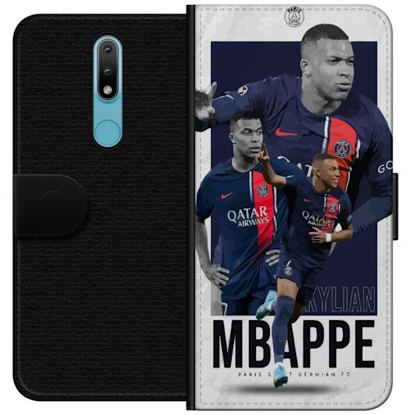 Nokia 2.4 Tegnebogsetui Kylian Mbappé