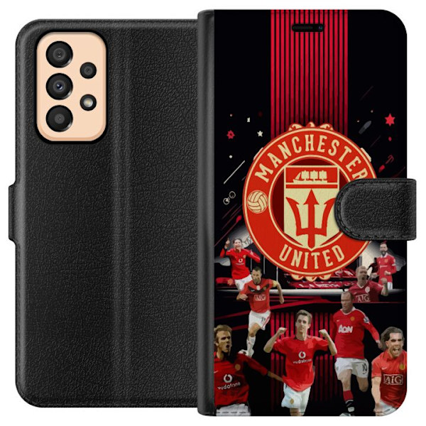 Samsung Galaxy A33 5G Tegnebogsetui Manchester United F.C.