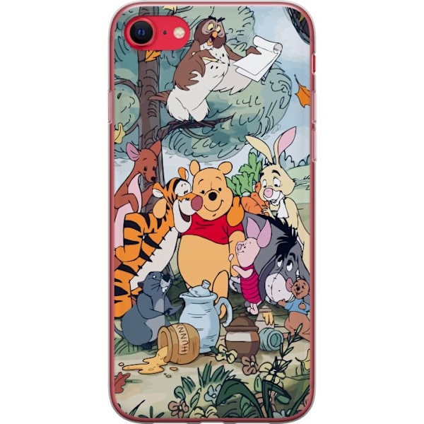 Apple iPhone 8 Gennemsigtig cover Nalle Puh og hans venner