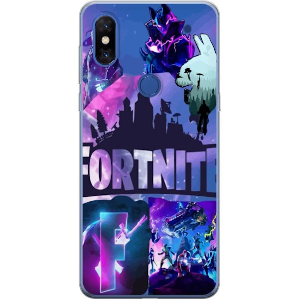 Xiaomi Mi Mix 3 Gennemsigtig cover Fortnite